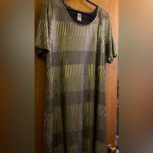 Espresso Party Dress Sz 3X $25